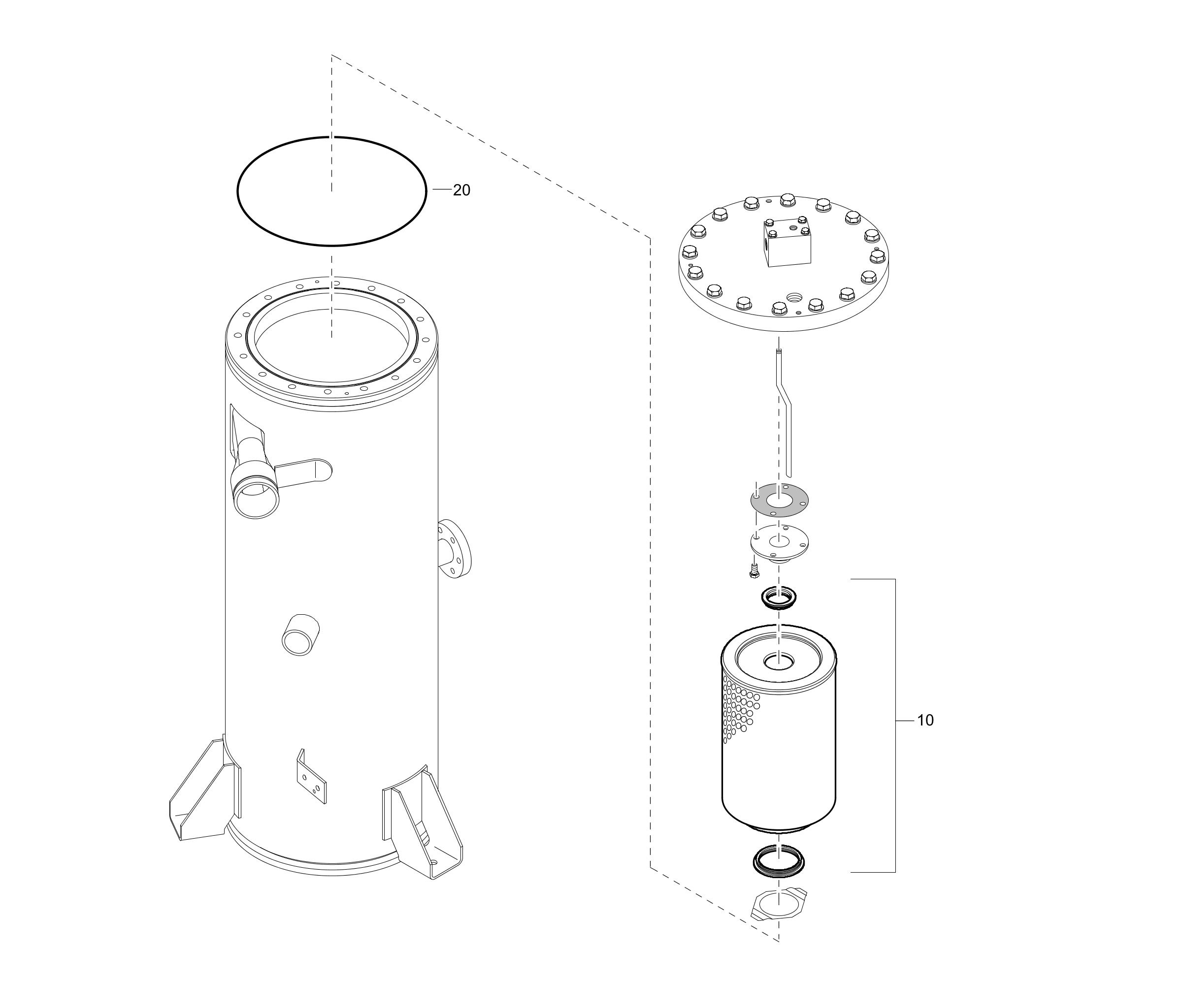 2911011701 KIT OIL SEPARATOR