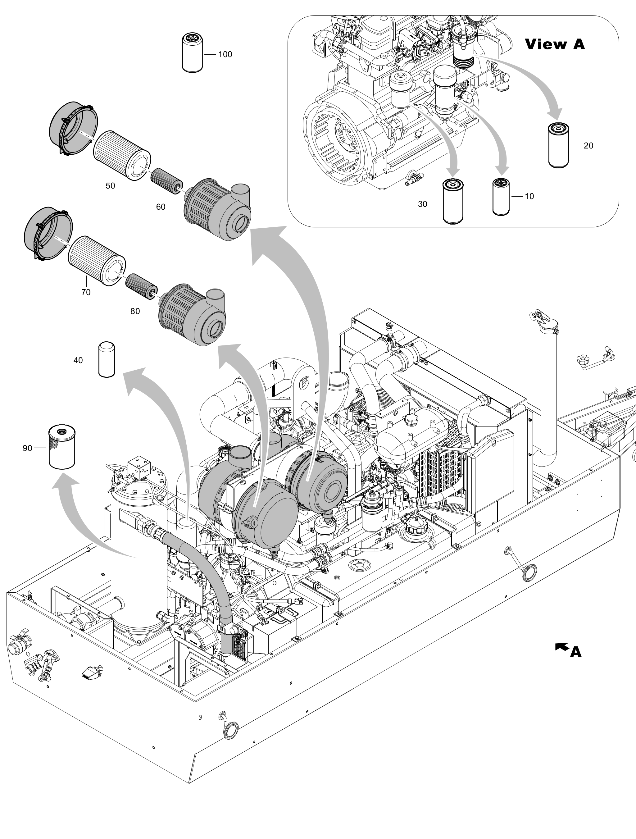 1310300448 SERVICE KIT (1000H) - Parts Online