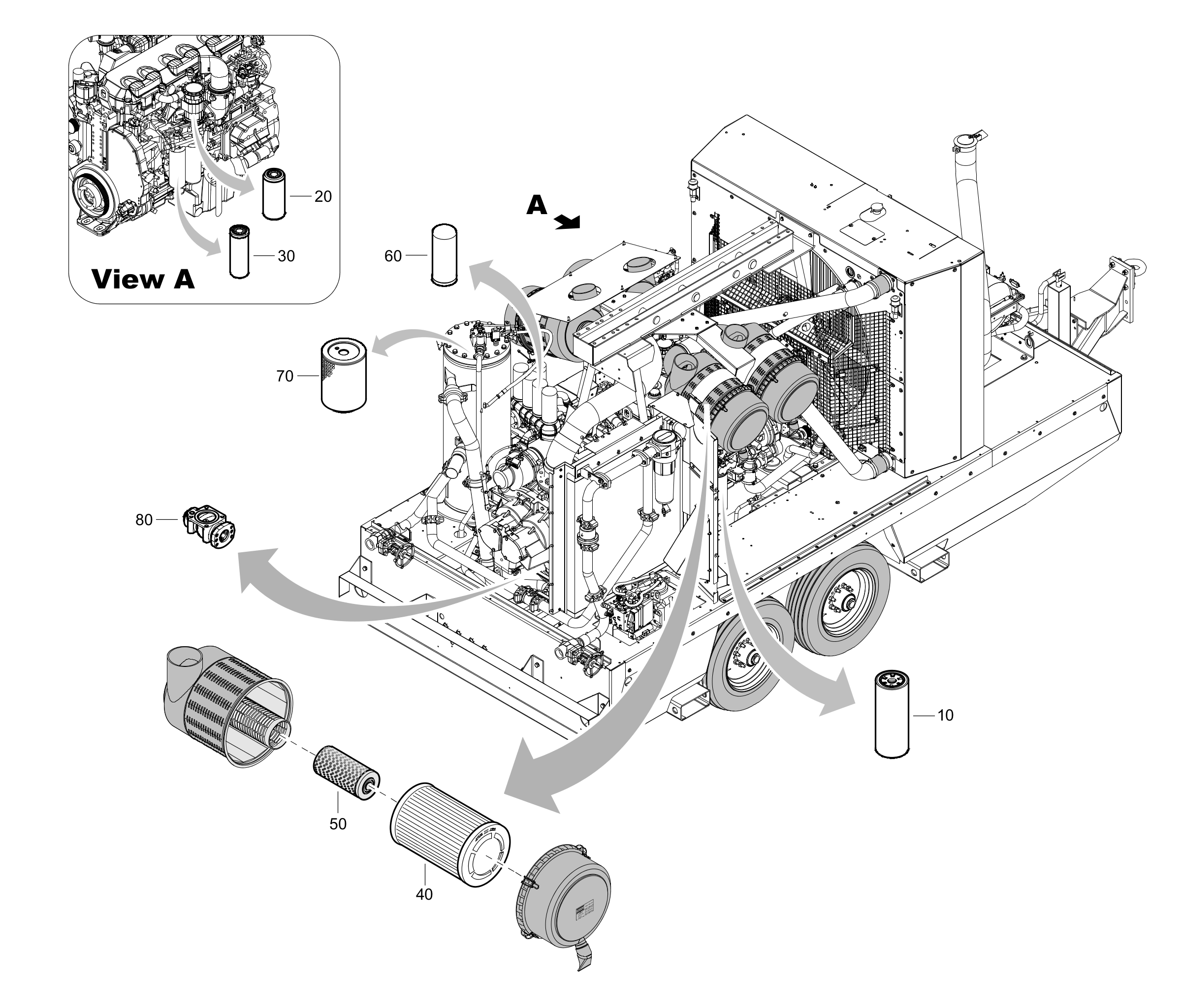 1310924312 KIT:1000H SERVICE PACK - Parts Online