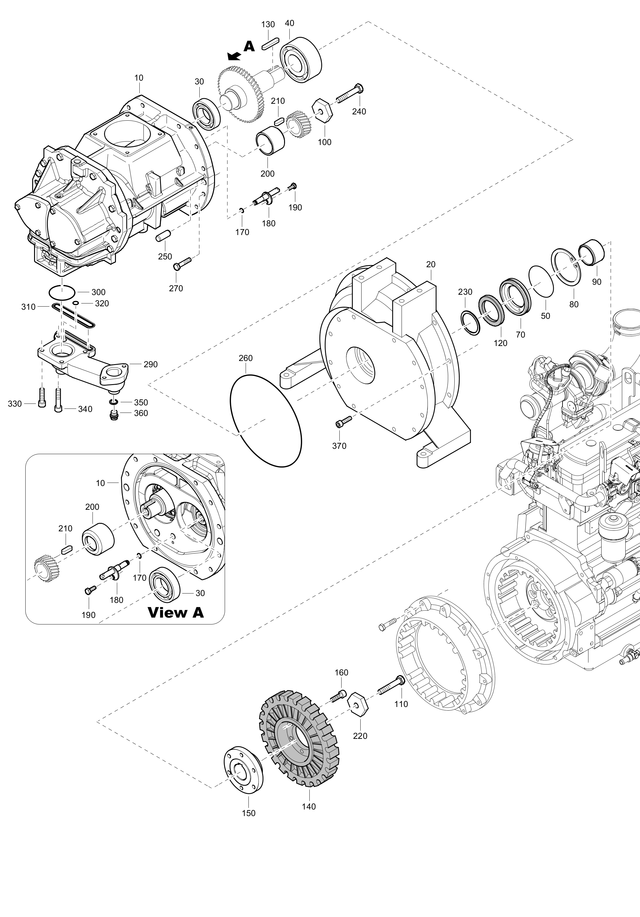 1310322012 compressor drive